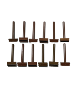 12 Lego Reddish Brown Broom Lot #3836 - £3.04 GBP