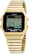 Timex T786779J 34mm Gold Stainless Steel Band, Gold Stainless Steel Case... - $49.95