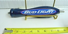 Bud Light Budweiser Beer Tap Pull Handle Blue Spellout - £23.74 GBP