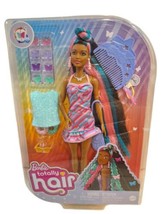 BARBIE Totally Hair Fashion Doll &amp; 15 Accessories - Color Changing Clips NEW - £15.62 GBP