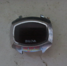 Vintage Bulova Women&#39;s Watch N7 RED LED Not Tested - $37.23