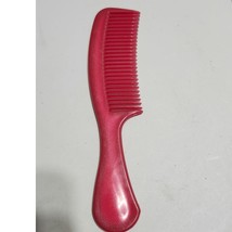 Vintage Goody 6.5&quot; Pocket Comb Red Unbreakable Retro Old School Prop 80&#39;s - $15.95