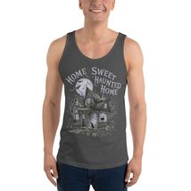 Home Sweet Haunted Home Unisex Tank Top, Funny Halloween Shirt Black - $24.70+