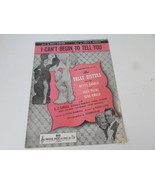 VTG  PIANO SHEET MUSIC I CAN&#39;T BEGIN TO TELL YOU BETTY GRABLE JUNE HAVER... - $91.65 MXN
