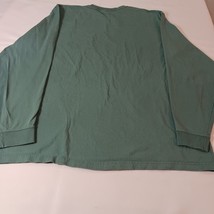 Carhartt K126 Original Fit Men's Green Cotton Long Sleeve T-Shirt Size 2XL Tall image 14