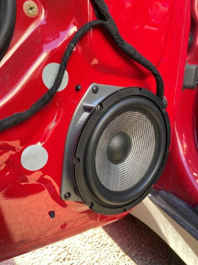Mini Cooper R50/R53 Speaker and Tweeter Adapter – 6.5&quot; &amp; Tweeter Complet... - $40.00