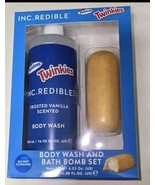 Twinkies Body Wash &amp; Bath Bomb Holiday Gift Set New 2024 Frosted Vanilla... - €14,14 EUR