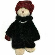 Russ Vintage Collectable Nuria Teddy Bear Elegant Fancy Dressed Faux Fur Coat - £36.71 GBP