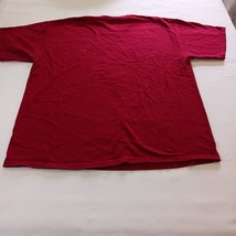 Gildan Ultra Cotton Short Sleeve Men's Pre-Shrunk Cotton Red Graphic T-Shirt XL image 2