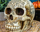 Ebros Paranormal Ouija Spirit Medium Skull Figurine Supernatural Occultist - $35.99