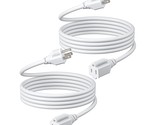 6Ft Extension Cord, 16 Awg Sjtw Weatherproof Power Cable For Indoor Outd... - $24.99