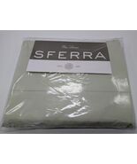 Sferra Isabella Green King Sheet Set Willow 4 PC Solid Cotton Percale It... - $475.00