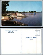 WISCONSIN Postcard - Menominee Park Yacht Harbor H15 - £2.34 GBP