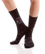 Reel Deal Yo Sox Men's Crew Socks Premium Cotton Blend Antimicrobial Size 7 - 12