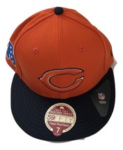 NWT New Chicago Bears New Era 59Fifty Heritage Series Wool Size 7 Fitted Hat - £16.51 GBP