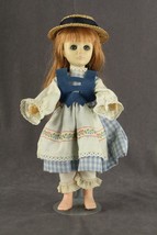 Vintage Toy Vinyl EFFANBEE Doll HEIDI Storybook 7&quot; Tall Original Costume - £14.28 GBP