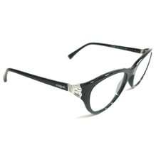 Vogue Eyeglasses Frames VO 5058-B W44 Black Silver Cat Eye Crystals 53-18-135 - $50.28