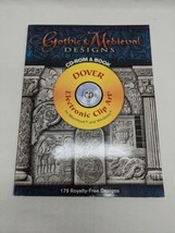 Gothics And Medieval Designs CD-ROM And Book Dover - £49.84 GBP