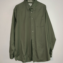 LL Bean long sleeve Cotton button up collared shirt - £10.96 GBP