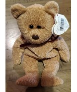 Curly The Bear Plush Beanie Baby (Ty) - with tag errors - $120.61 MXN