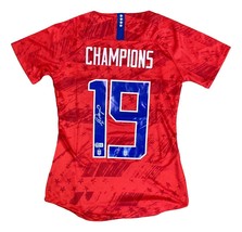 Alex Morgan Signed 2019/20 Nike USA Women&#39;s Champions Small Soccer Jerse... - £190.02 GBP