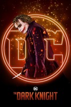 2008 Batman The Dark Knight Movie Poster Print Joker Heath Ledger Gotham DC  - £6.00 GBP