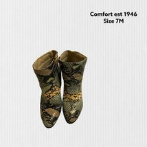 Comfort est 1946 Snakeskin Print Ankle Boots - £40.10 GBP