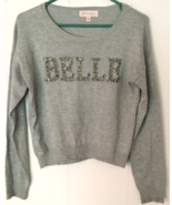 Philosophy sweater size S women gray long sleeve lightweight - $7.43