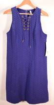 Kensie Womens Cable A-Line Dress Blue M NWT - £23.65 GBP