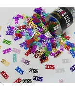 Confetti Year 2025 - 10 Colors to Choose - 2 Pchs or 1/2 lbs - FREE SHIP - €7,16 EUR+