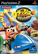 PS2 Crash Bandicoot Bakuso! Nitro Kart PlayStation2 Japan Game Japanese - £31.91 GBP