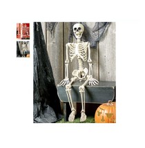 Halloween Skeleton Prop Bones Decoration 35&quot; Tall Movable Buy 1 or More - £29.66 GBP