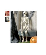 Halloween Skeleton Prop Bones Decoration 35&quot; Tall Movable Buy 1 or More - $51.94 CAD