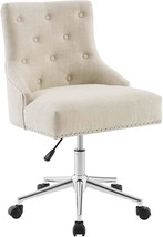 Modway Regent Tufted Button Upholstered Fabric Swivel Office Chair With ... - $218.92