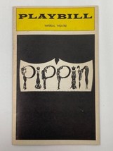 1974 Playbill Imperial Theatre Eric Berry &amp; John Rubinstein in Pippin - £18.72 GBP