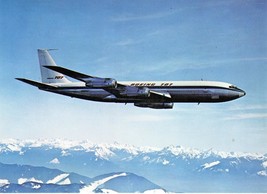 Boeing 707 Intercontinental postcard - £1.72 GBP