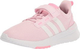 adidas Little Kids Racer TR21 Running Shoes,Clear Pink/Zero Metallic/Bea... - $64.35