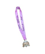 Walt Disney World Princess 1/2 Marathon Medal Pink Lanyard February 24 2013 - £21.02 GBP