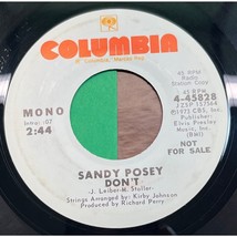 Sandy Posey Don&#39;t 45 Country Promo Columbia 4-45828 WLP VG+ - $10.47