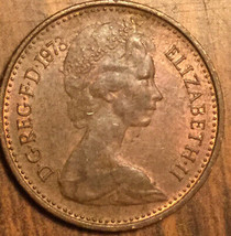 1973 Uk Gb Great Britain New 1/2 Penny Coin - £1.01 GBP