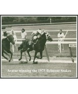 1975 - AVATAR winning the Belmont Stakes - 10&quot; x 8&quot; - £15.73 GBP
