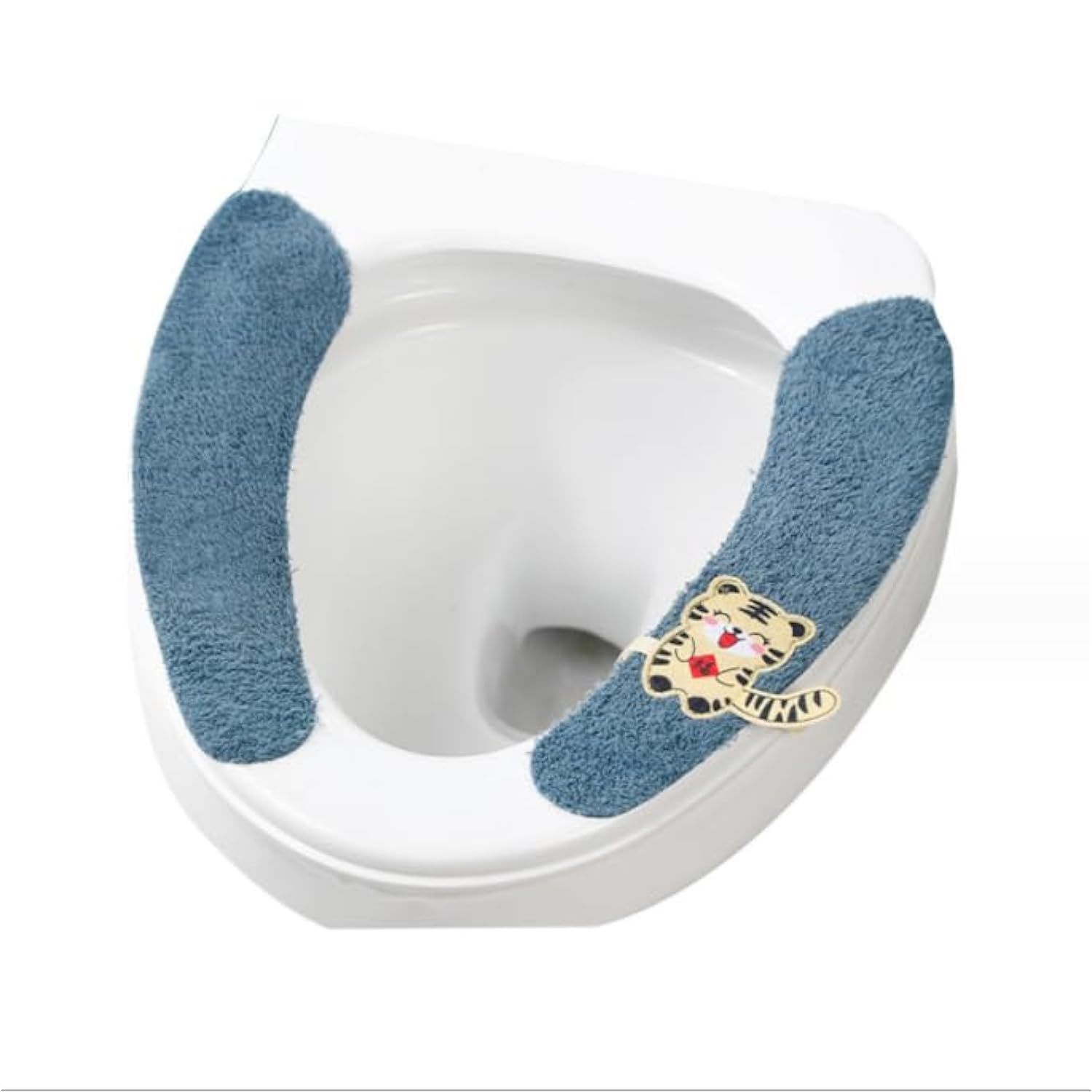 Bathroom Toilet Seat Cover Pads - Toilet Seat Cushion Cover Non-Slip Soft Cushio