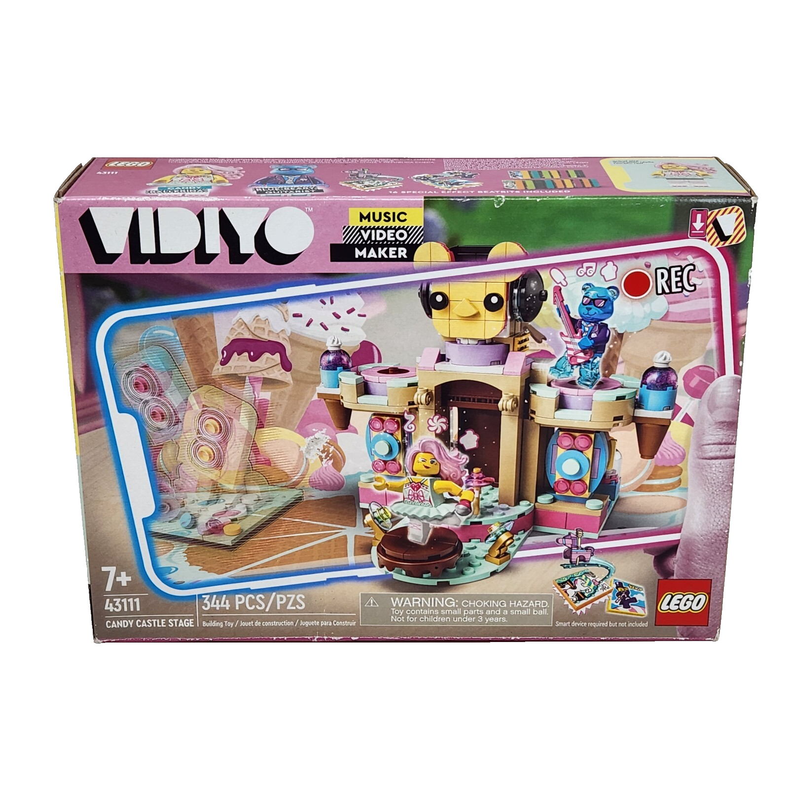LEGO VIDIYO # 43111 MUSIC VIDEO MAKER CANDY CASTLE STAGE NEW IN SEALED BOX - $23.75
