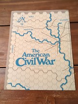 SPI 1974 The American Civil War 1861-1865 Board Game Map Only - $297.14 MXN