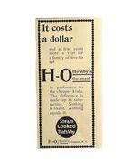 Hornby&#39;s Oatmeal 1894 Advertisement Victorian Hot Cereal One Dollar ADBN1pp - €17,16 EUR