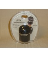 Rabbit Black Champagne and Wine Sealer NEW Seals Wine Air tight, Easy to... - £7.48 GBP