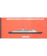 H.M.S. Queen Elizabeth 2 - Deck Plan - Accommodation Plan of Cunard Line... - $161.83 MXN