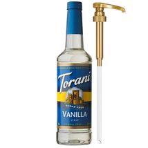 Torani Sugar-Free Vanilla Syrup 25.4fl oz Pump Included New - $13.95