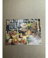1970’s Bacardi Party Book Party Menus Food Recipes Cookbook Booklet Vintage - $381.77 MXN