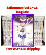 Sailor Moon  English Manga Comic Books Set Volumes 1-18 Full Set - $193.94